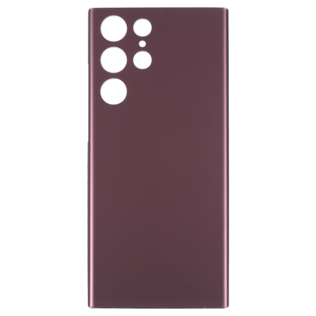 back glass s22 ultra burgundy
