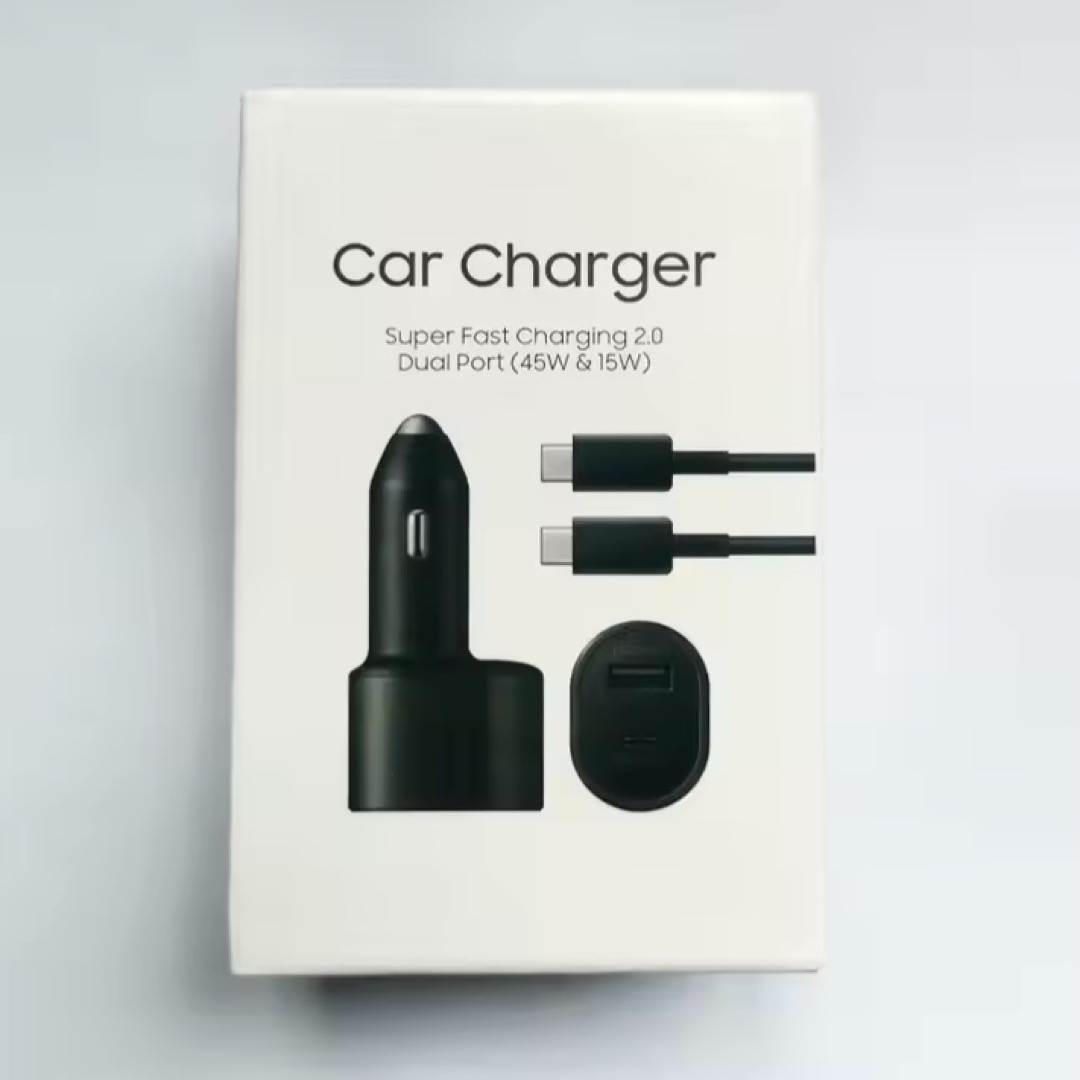 Car Charger DualPort 45W&15W c-c