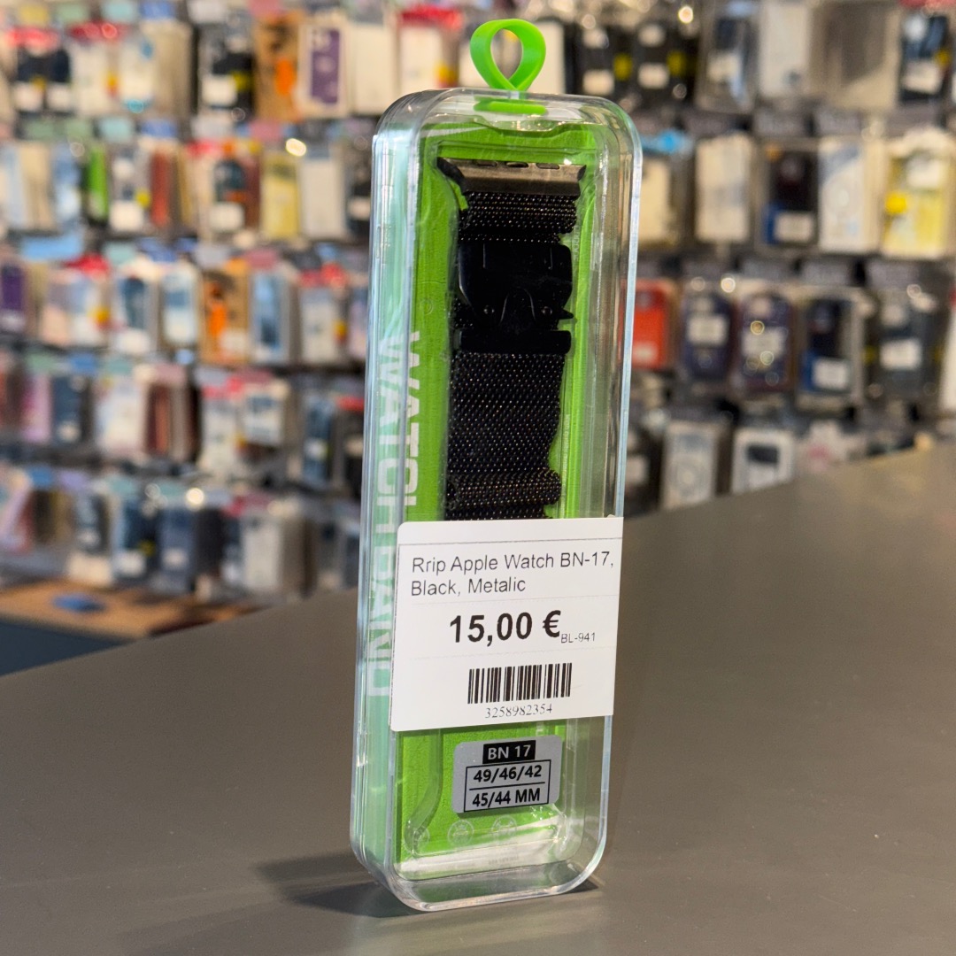 Rrip Apple Watch BN-17, Black, Metalic