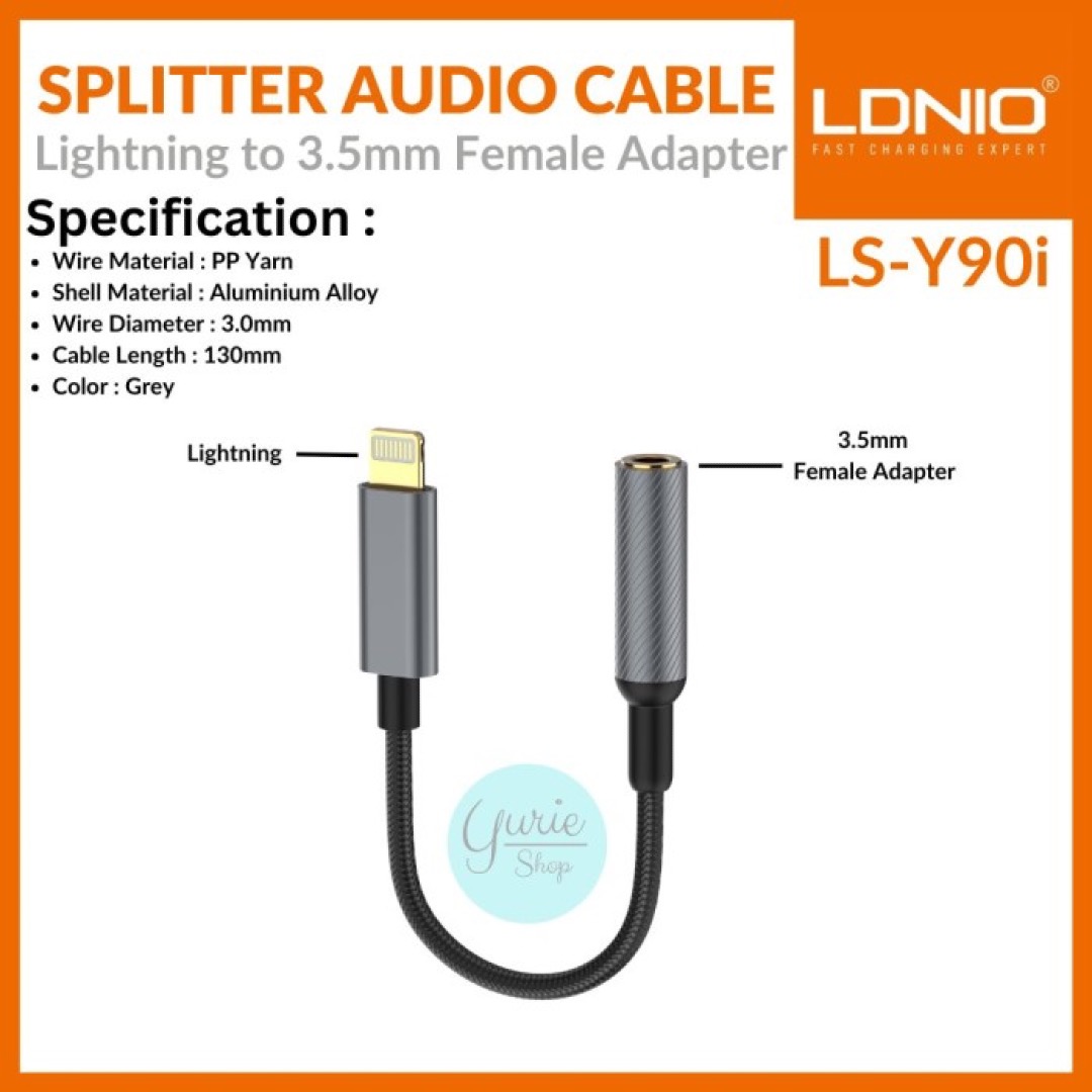 Lightning to AUX LDNIO LS-Y90i