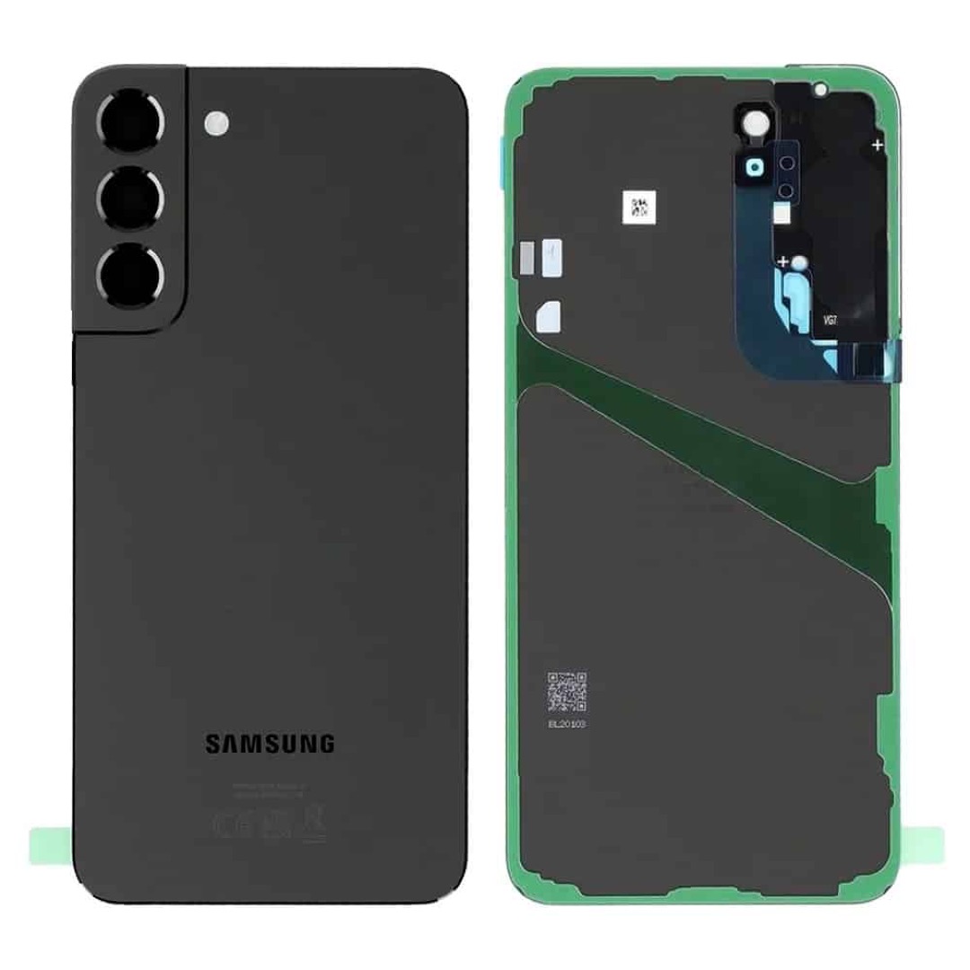 back glass s22 black