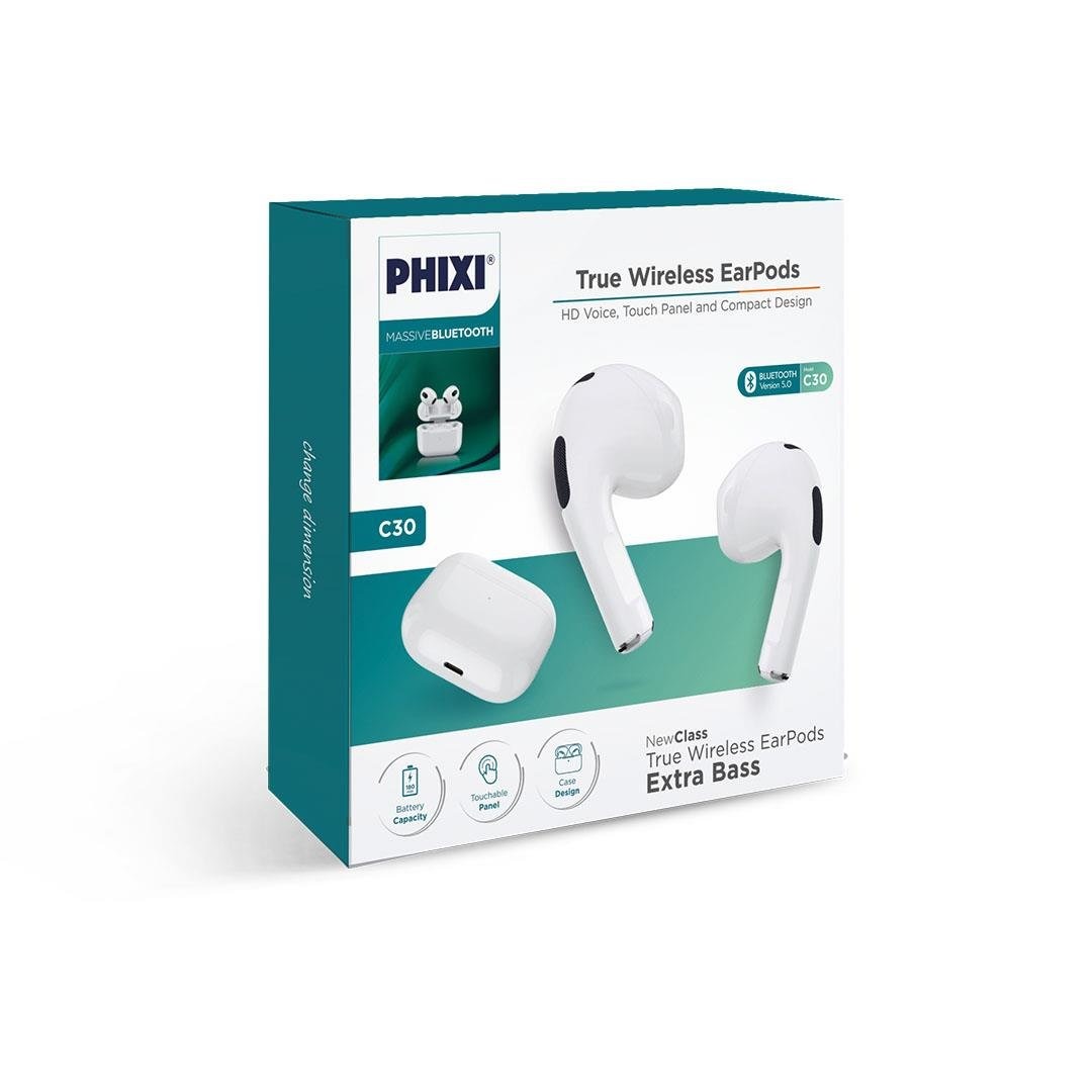 Phixi true Wireless earpods c30