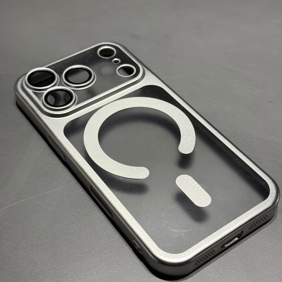 case iphone 17 pro silver magnetic