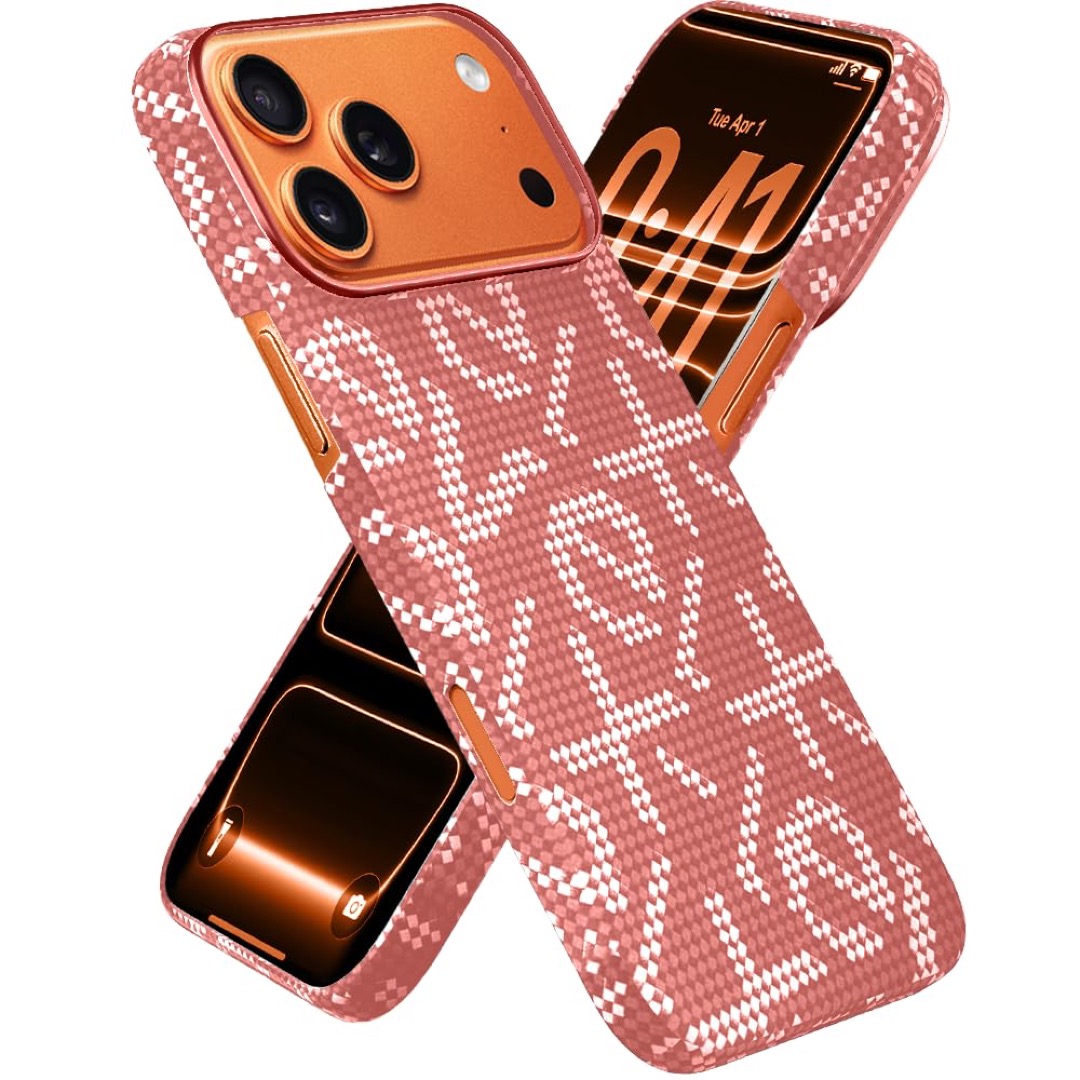 case iPhone 17 pro max PITAKA ORANGE
