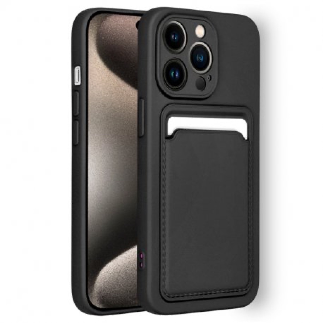 case iPhone 16 pro max black wallet